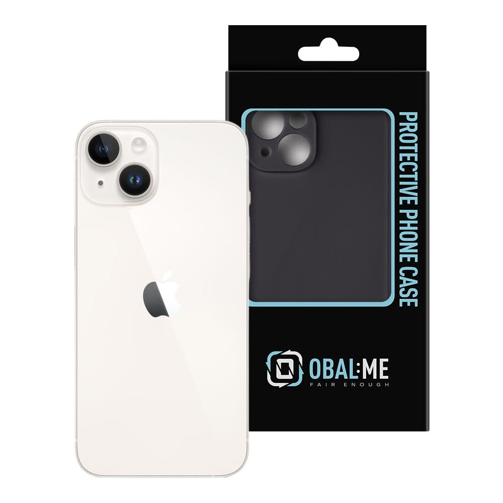 Obal:Me Matte TPU Kryt pro Apple iPhone 14 Black - náhled 3