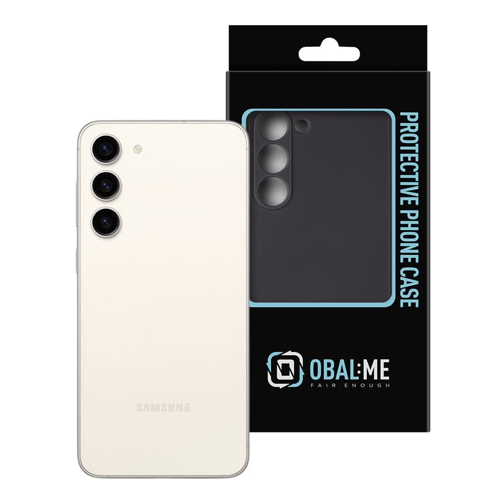 Obal:Me Matte TPU Kryt pro Samsung Galaxy S23 Black - náhled 3