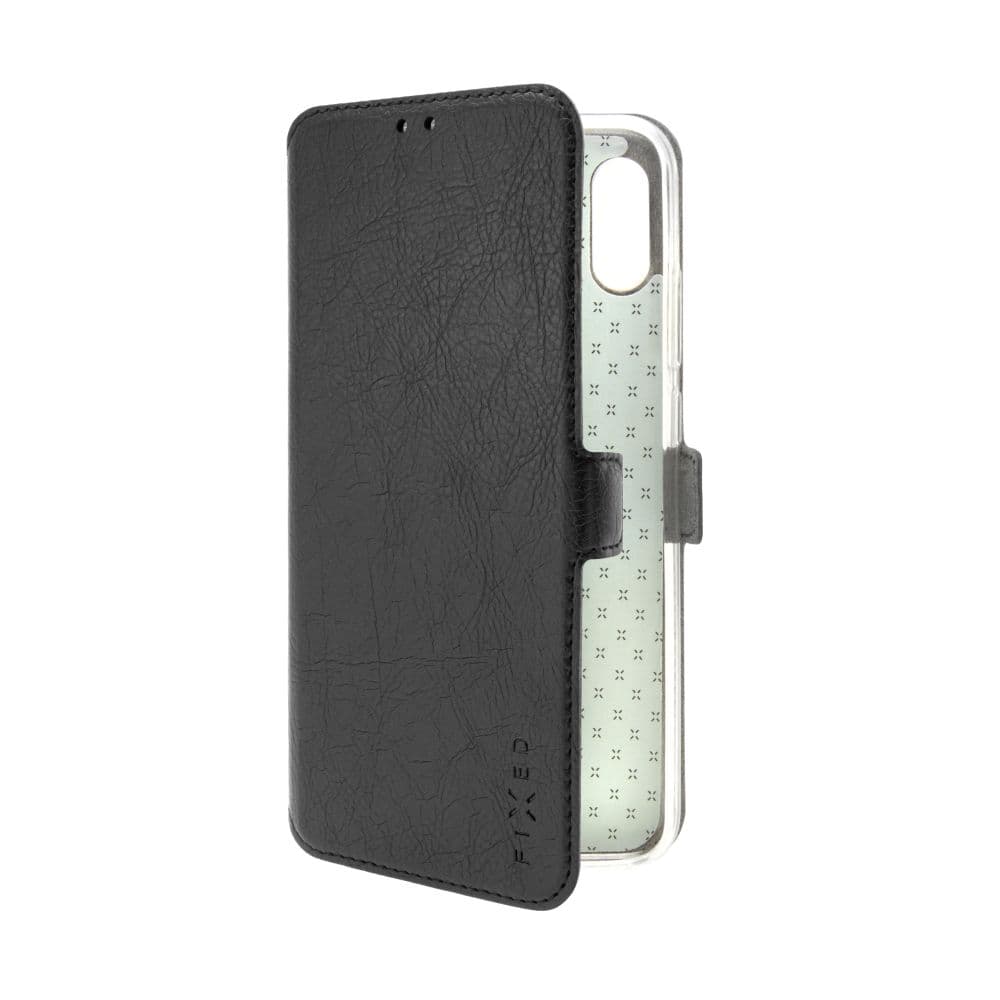 Tenké pouzdro typu kniha FIXED Topic pro Xiaomi Redmi 13C/POCO C65, černé - náhled 3