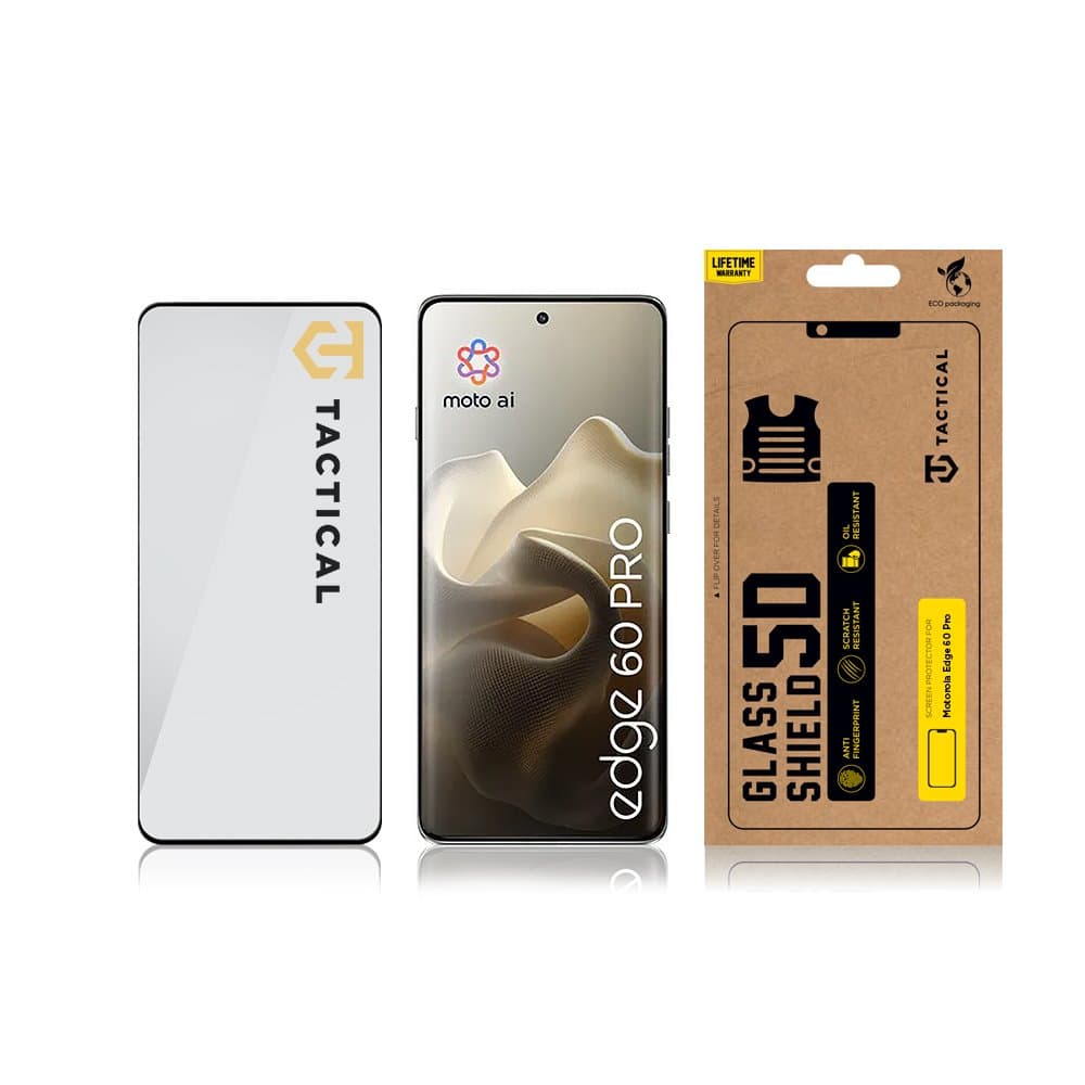 Tvrzené sklo Tactical Glass Shield 5D pro Motorola Edge 60 Pro Black - náhled 3