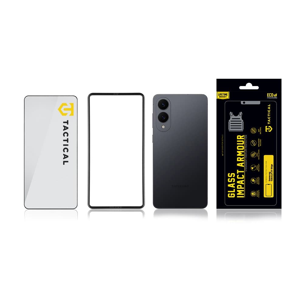 Tvrzené sklo Tactical Glass Impact Armour pro Samsung Galaxy S25 Edge - náhled 3