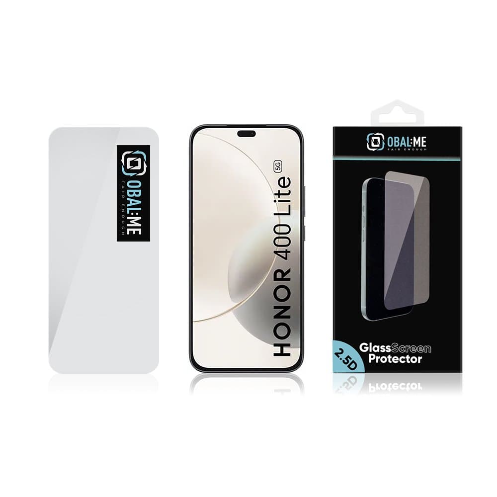 Tvrzené sklo OBAL:ME 2.5D pro Honor 400 Lite Clear - náhled 3
