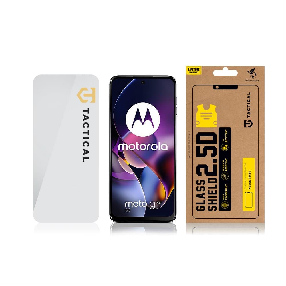 Tvrzené sklo Tactical Glass Shield  pro Motorola G54 5G - náhled 3