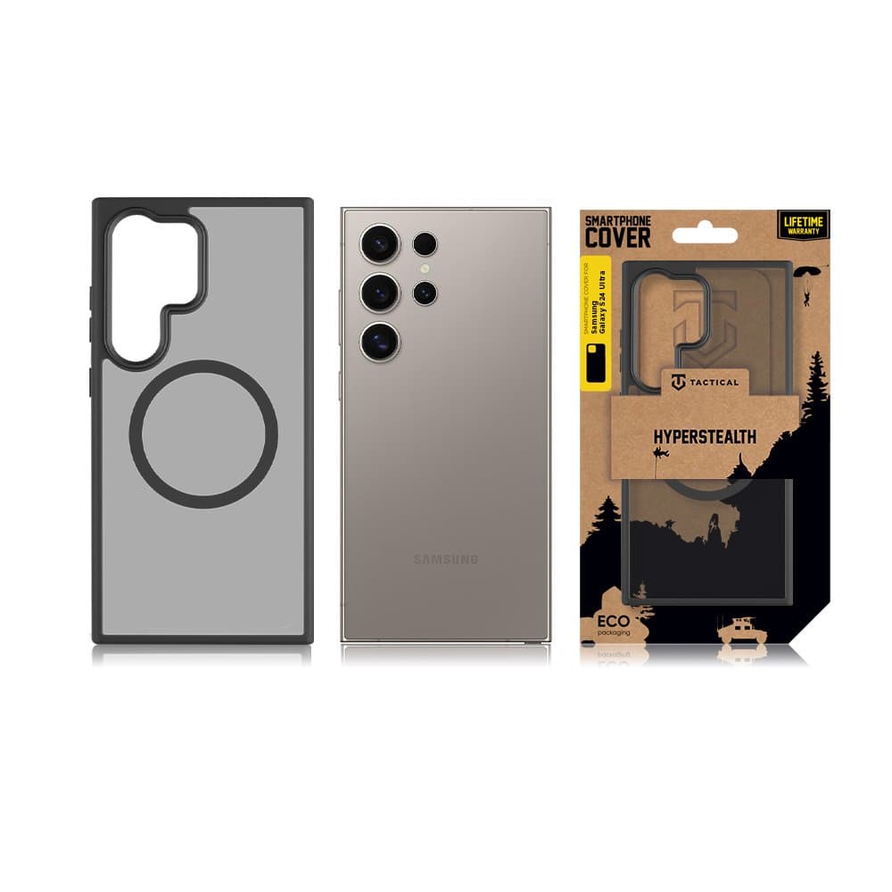 Tactical MagForce Hyperstealth Kryt pro Samsung Galaxy S24 Ultra Asphalt - náhled 3