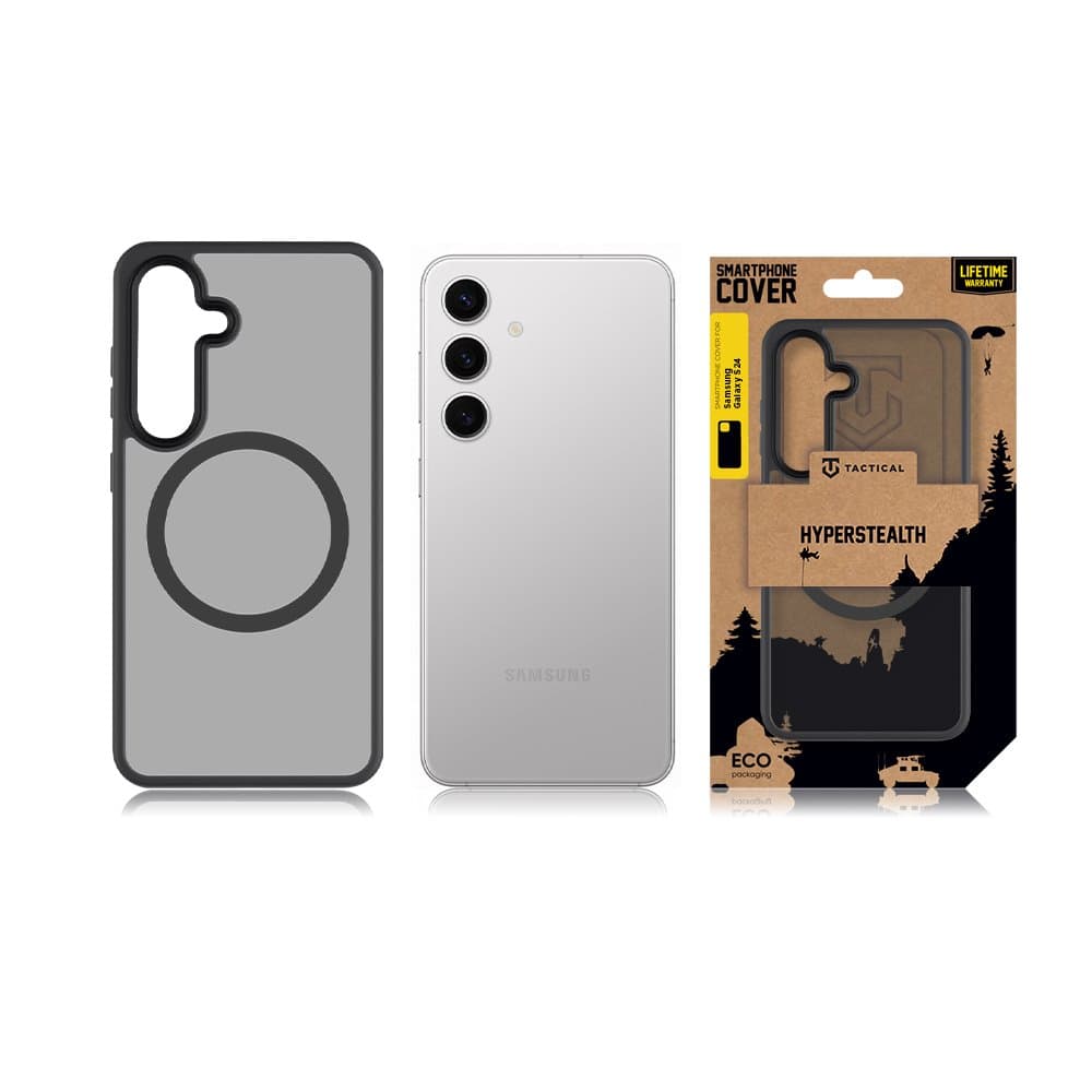 Tactical MagForce Hyperstealth Kryt pro Samsung Galaxy S24 Asphalt - náhled 3