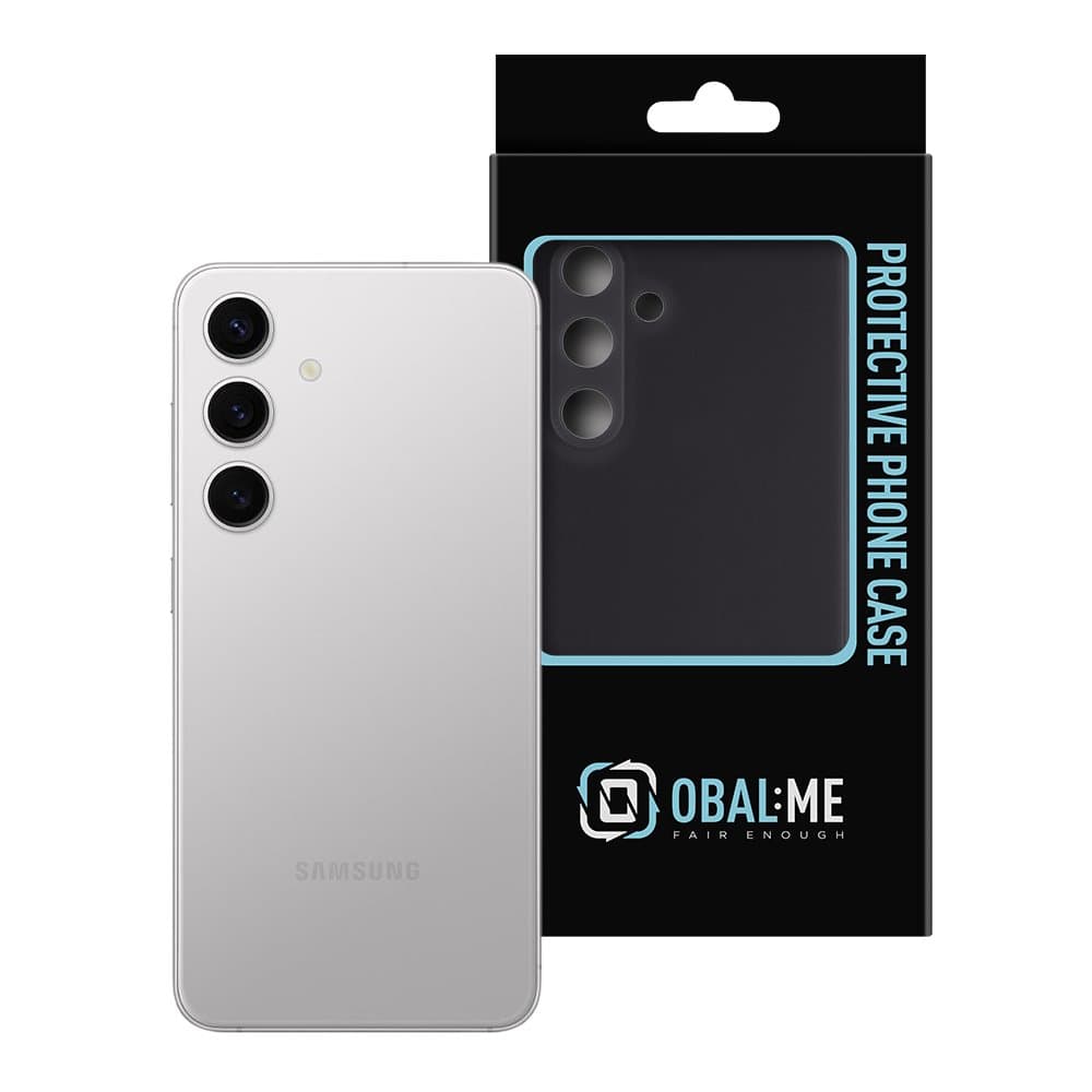 OBAL:ME Matte TPU Kryt pro Samsung Galaxy S24 Black - náhled 3