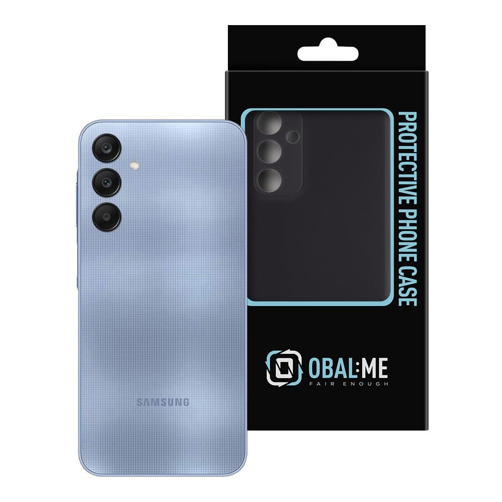 OBAL:ME Matte TPU Kryt pro Samsung Galaxy A25 5G Black - náhled 3