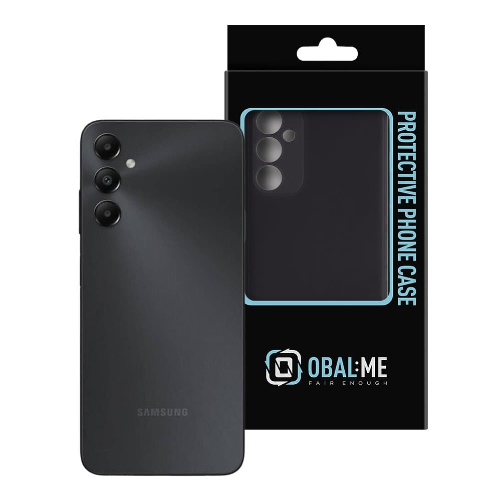 OBAL:ME Matte TPU Kryt pro Samsung Galaxy A05s Black - náhled 3