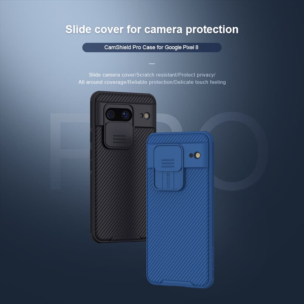 Nillkin CamShield PRO Zadní Kryt pro Google Pixel 8 Black - náhled 3