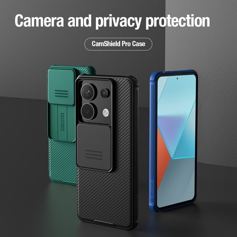 Nillkin CamShield PRO Zadní Kryt pro Xiaomi Redmi Note 13 Pro 5G/ Poco X6 5G Black - náhled 3