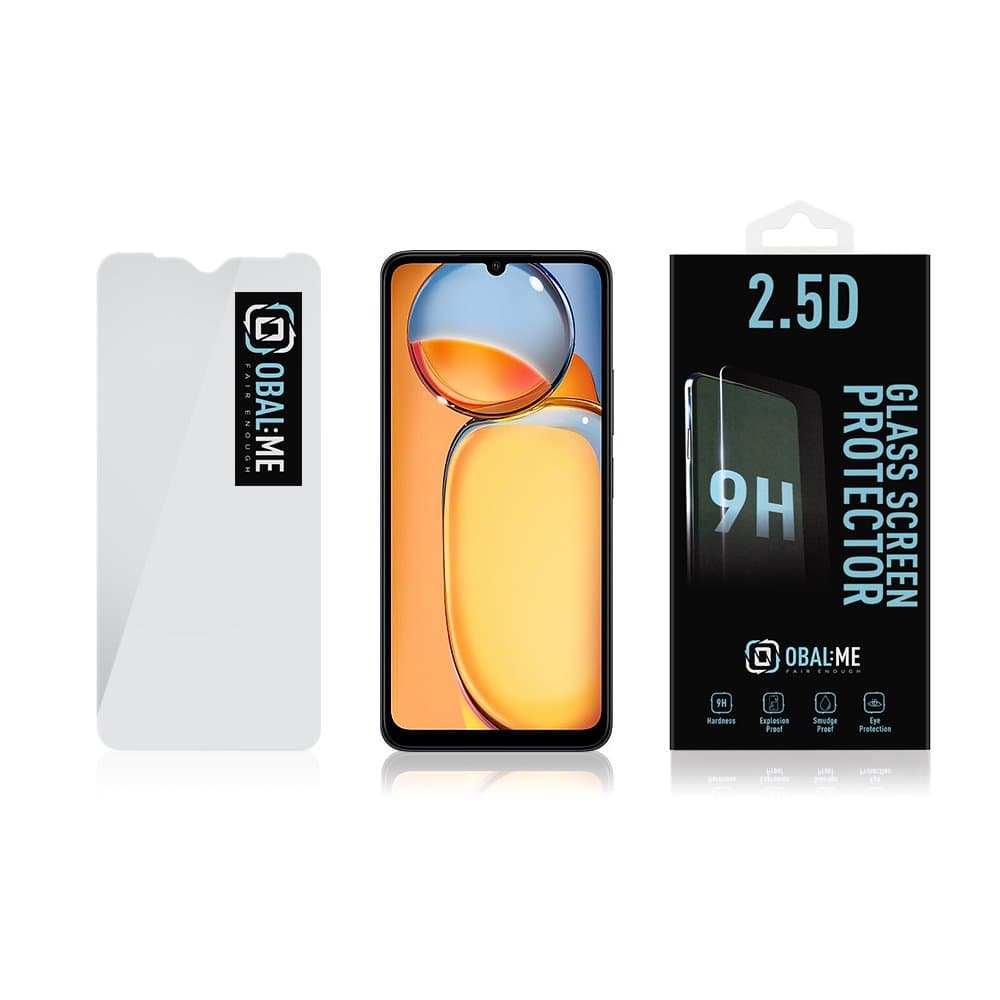 OBAL:ME 2.5D Tvrzené Sklo pro Xiaomi Redmi 13C 4G - Poco C65 Clear - náhled 3