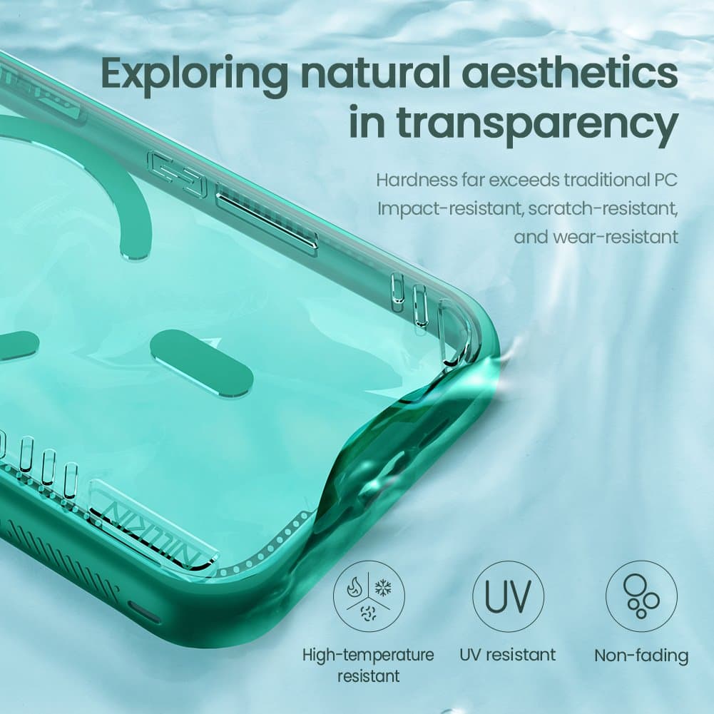 Zadní kryt Nillkin Iceblade Prop Magnetic pro Apple iPhone 17 Pro Green - náhled 3