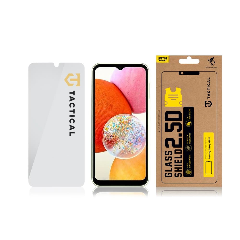 Tvrzené sklo Tactical Glass Shield pro Samsung Galaxy A15 - náhled 3