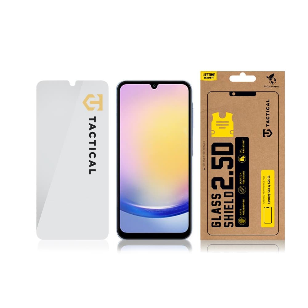 Tvrzené sklo Tactical Glass Shield pro Samsung A25 5G - náhled 3