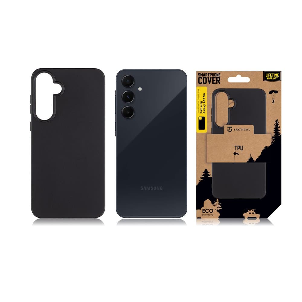 Zadní kryt Tactical TPU pro Samsung A55 černý - náhled 3