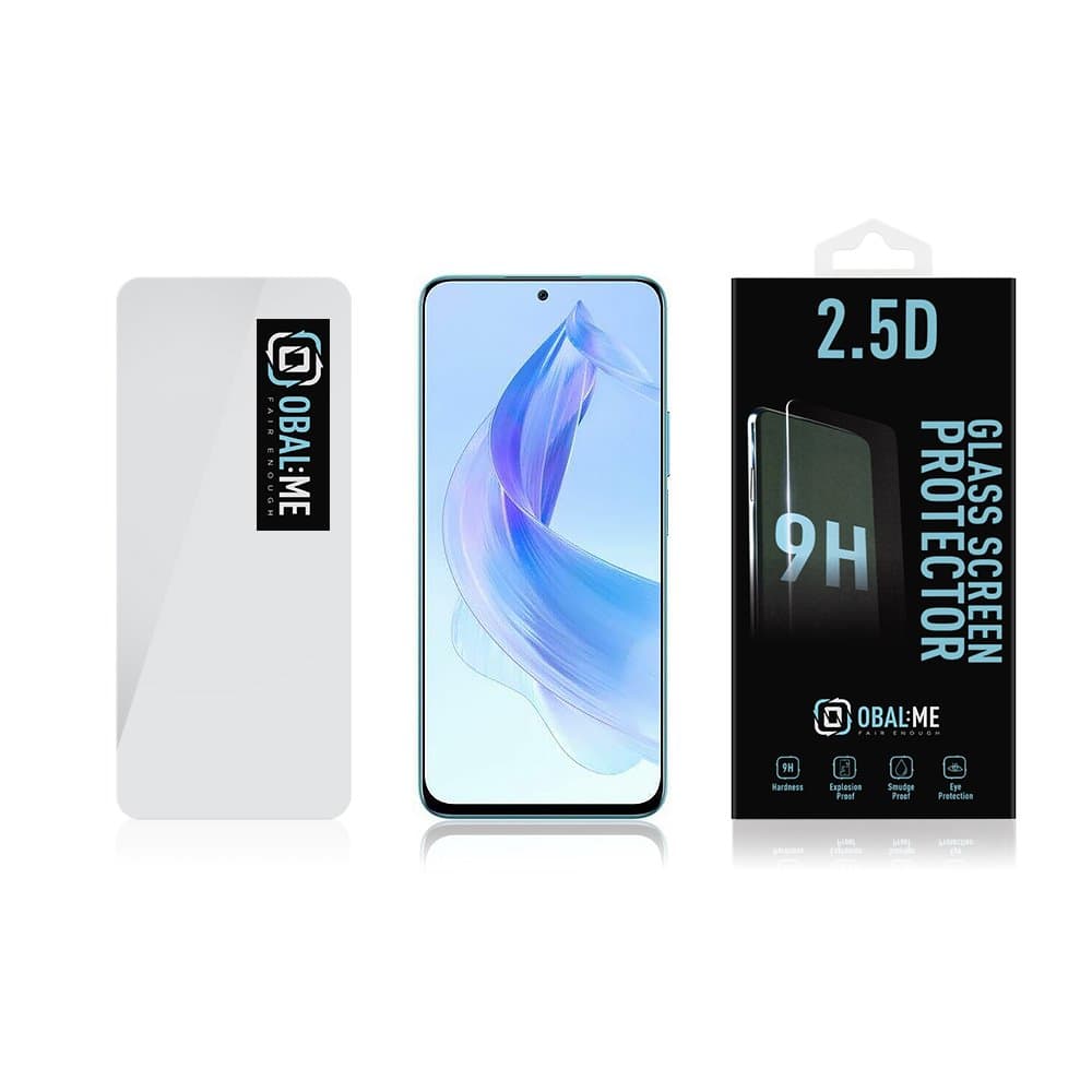 OBAL:ME 2.5D Tvrzené Sklo pro Honor 90 Lite 5G Clear - náhled 3