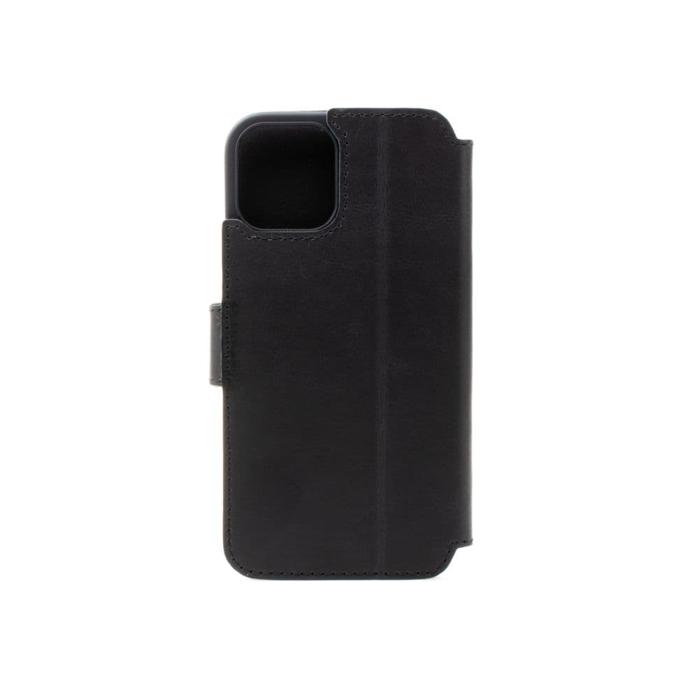 Kožené pouzdro typu kniha FIXED ProFit pro Apple iPhone 16 Plus, černé - náhled 3