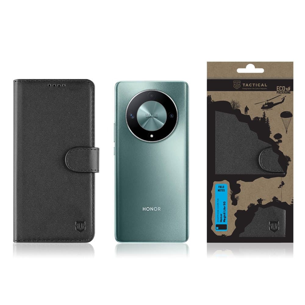 Knížkové pouzdro Tactical Field Notes pro Honor Magic6 Lite 5G černé - náhled 3