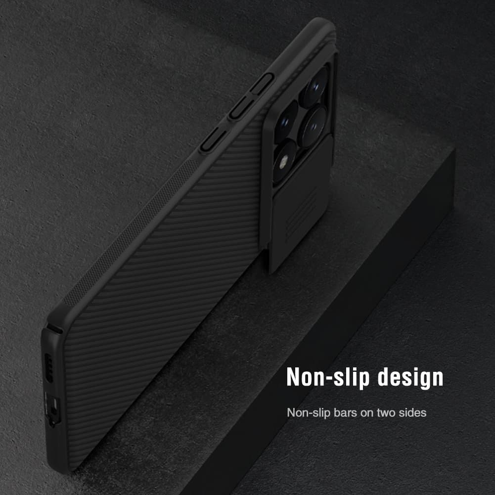 Nillkin CamShield Zadní Kryt pro Poco X6 Pro 5G Black - náhled 3