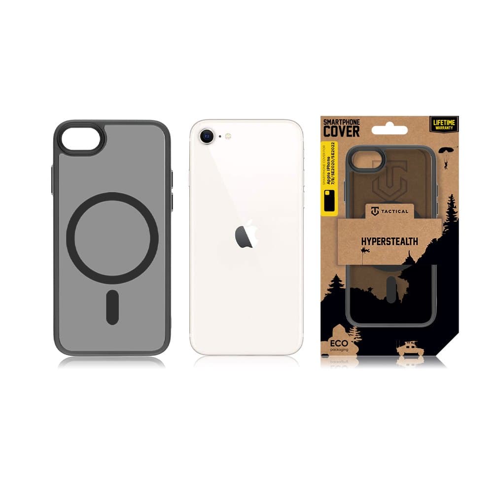Tactical MagForce Hyperstealth Kryt pro iPhone SE2020/SE2022/7/8 Asphalt - náhled 3
