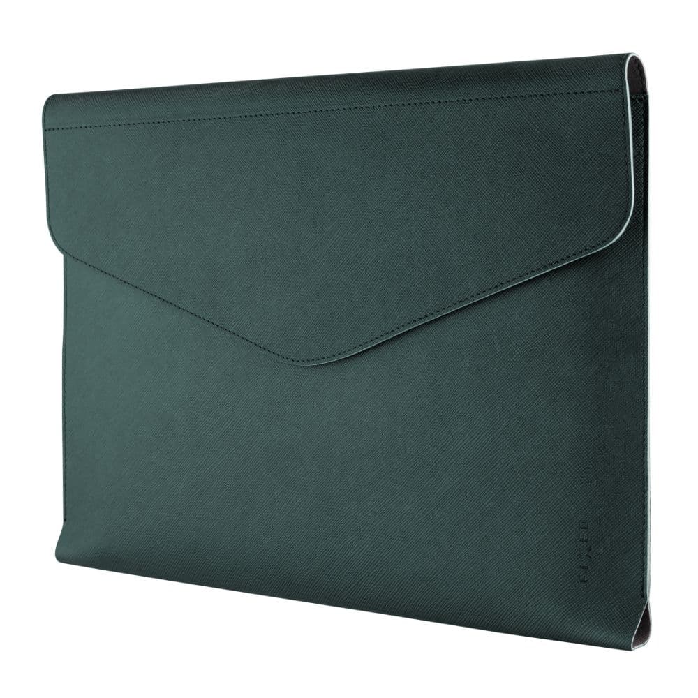 Pouzdro FIXED Siena pro notebooky a tablety do 13", tmavě zelené - náhled 3
