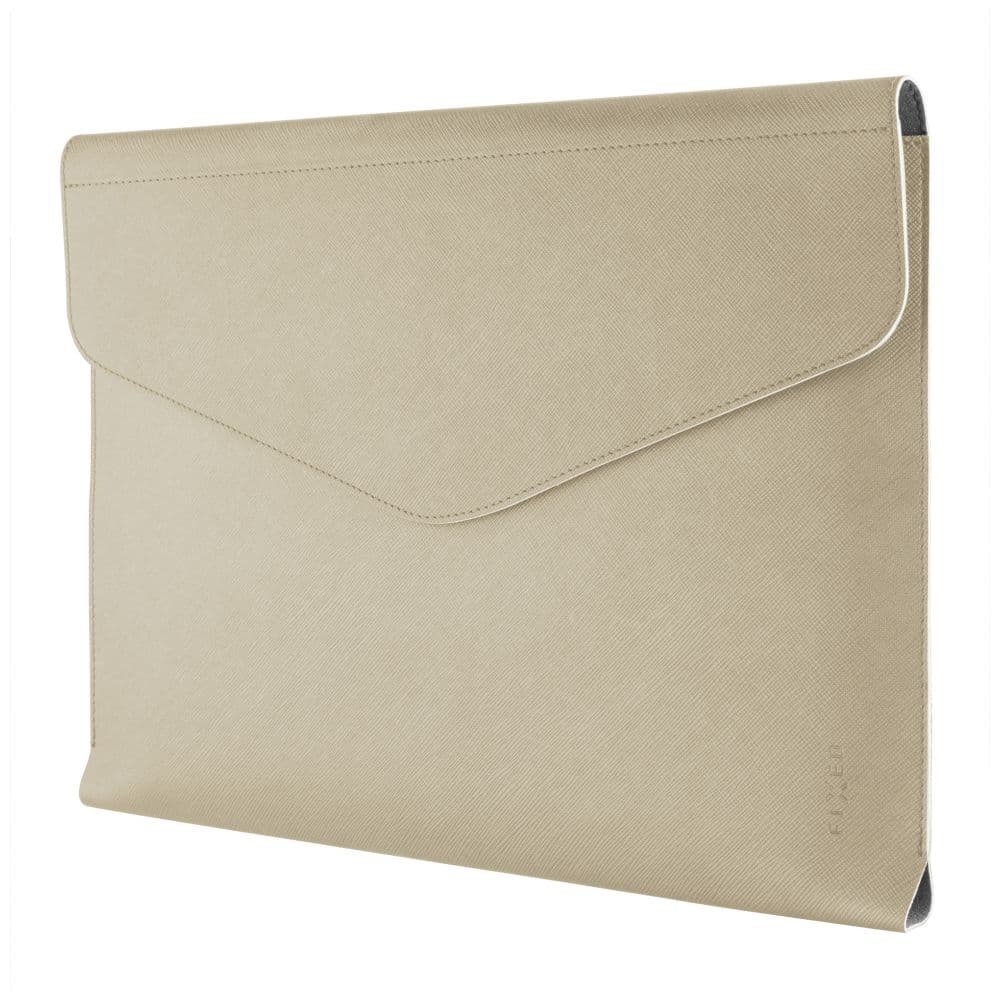Pouzdro FIXED Siena pro notebooky a tablety do 13", krémové - náhled 3