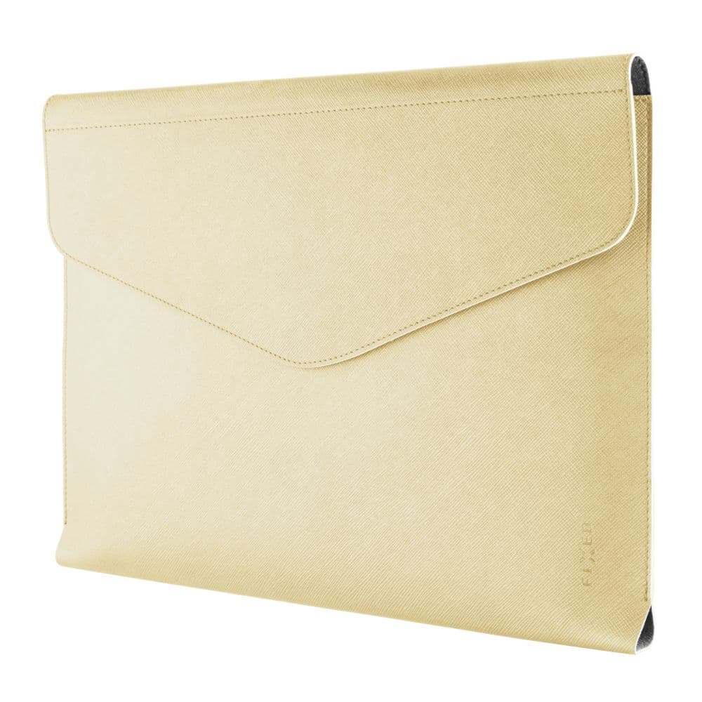 Pouzdro FIXED Siena pro notebooky a tablety do 13", světle žluté - náhled 3