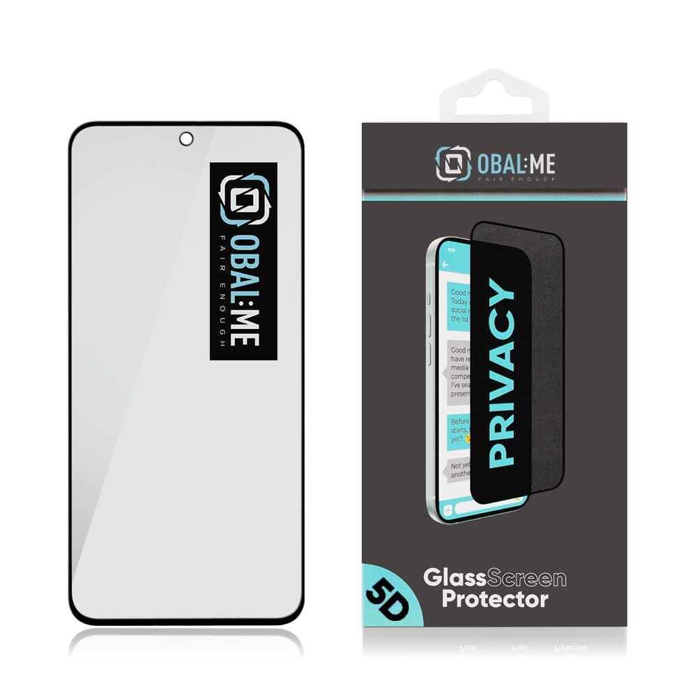 OBAL:ME Privacy 5D Tvrzené Sklo pro Samsung Galaxy A35 5G Black - náhled 3