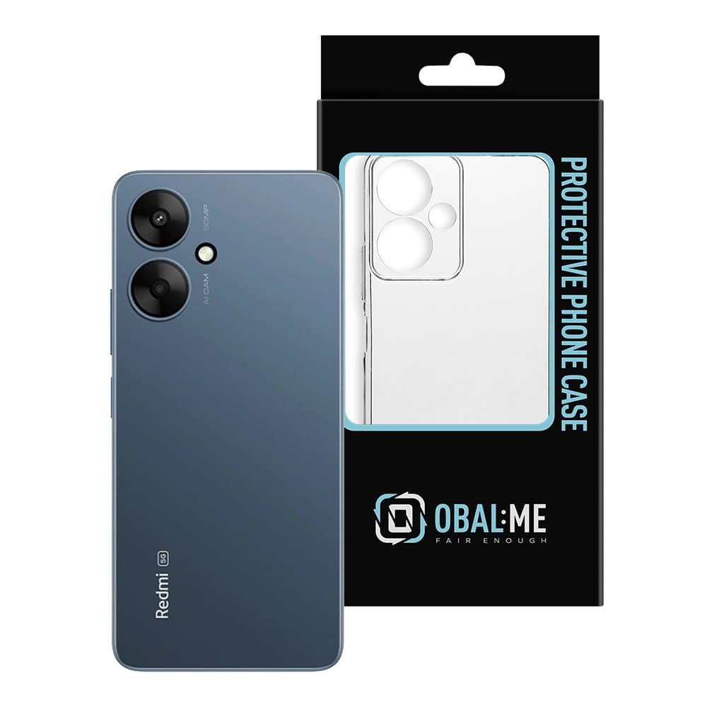 OBAL:ME TPU Kryt pro Xiaomi Redmi 13C 5G Transparent - náhled 3