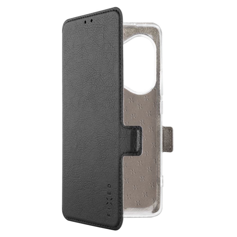 Tenké pouzdro typu kniha FIXED Topic pro Realme GT 6T 5G/6 5G/NEO6/NEO6 SE, černé - náhled 3