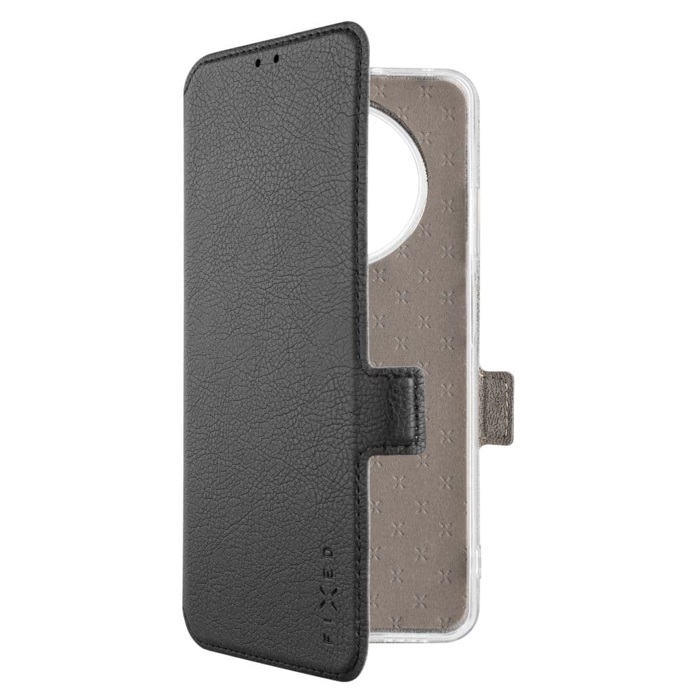Tenké pouzdro typu kniha FIXED Topic pro Realme 12, černé - náhled 3