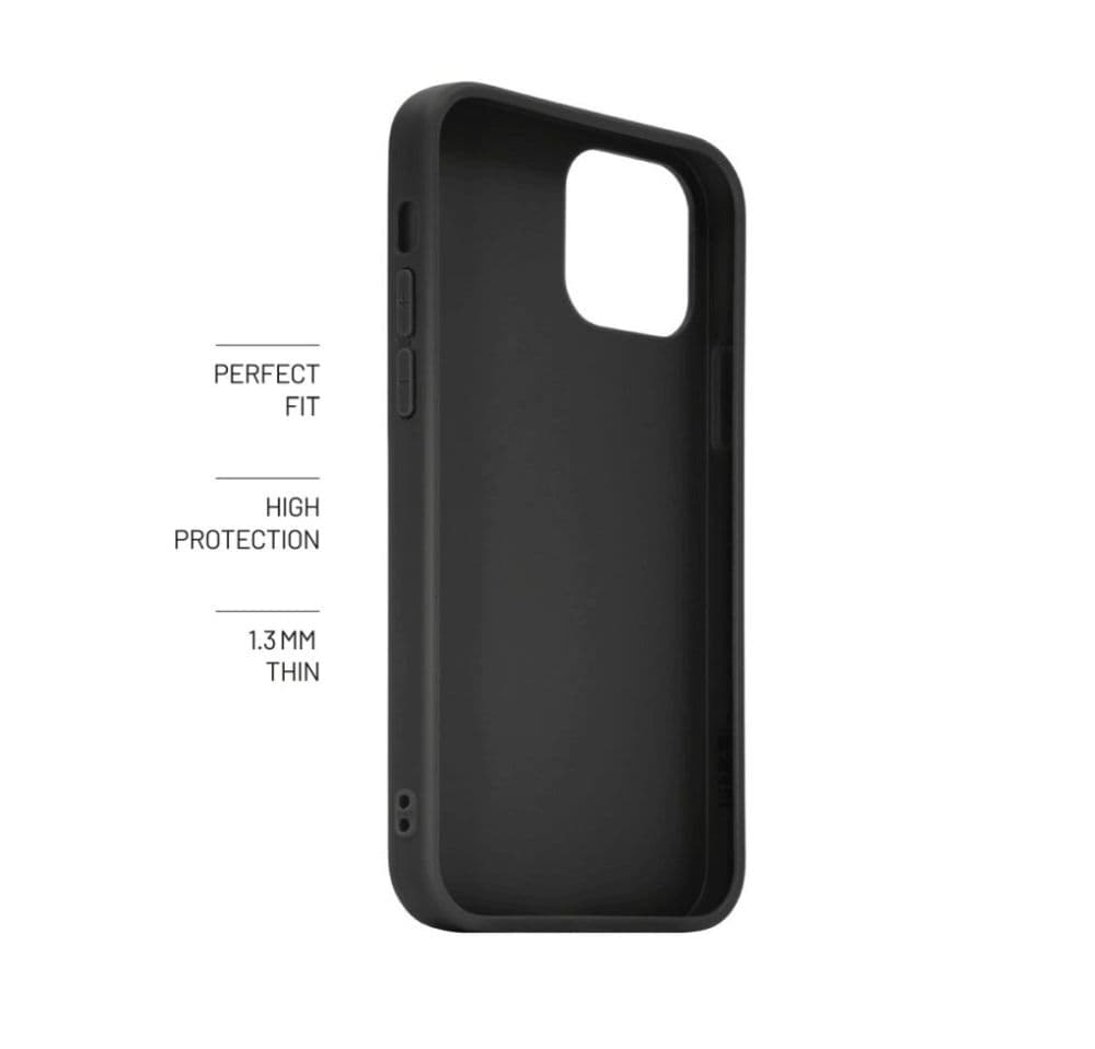 Zadní pogumovaný kryt FIXED Story pro Xiaomi Redmi Note 14 Pro+ 5G, černý - náhled 3