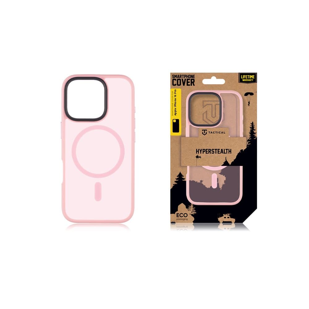 Zadní kryt Tactical MagForce Hyperstealth pro iPhone 16 Pro Pink Panther - náhled 3
