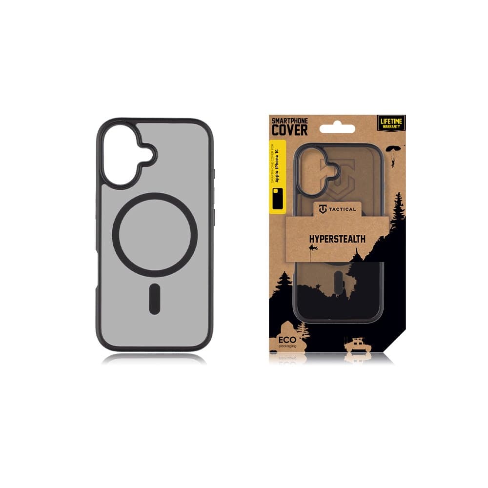 Zadní kryt Tactical MagForce Hyperstealth pro iPhone 16 Asphalt - náhled 3