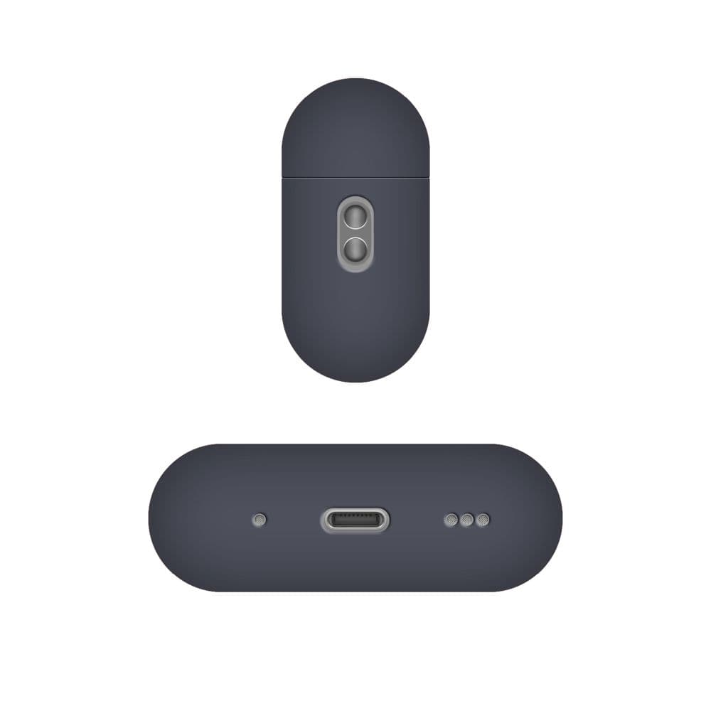 Ultratenké silikonové pouzdro FIXED Silky pro Apple AirPods Pro 3, modré - náhled 3