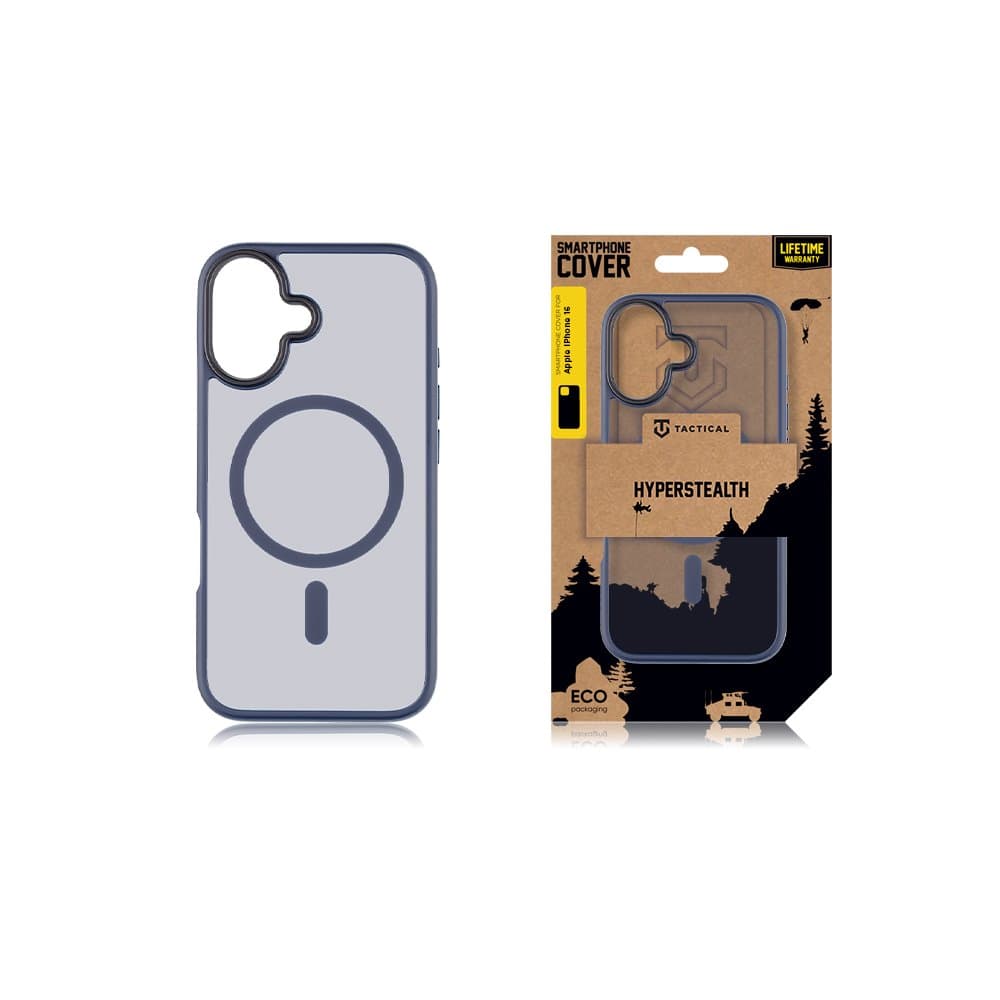Zadní kryt Tactical MagForce Hyperstealth pro iPhone 16 Deep Blue - náhled 3