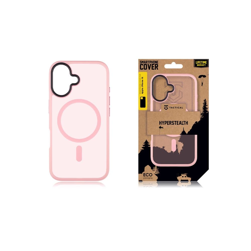 Zadní kryt Tactical MagForce Hyperstealth pro iPhone 16 Pink Panther - náhled 3