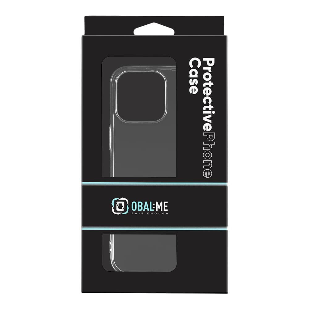 Zadní kryt OBAL:ME TPU pro Apple iPhone 16 Pro Max Transparent - náhled 3