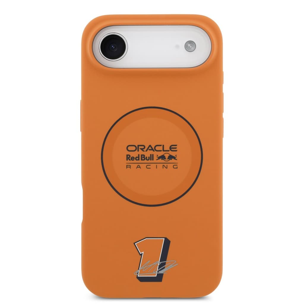 Zadní kryt Red Bull Silicone Blue Ring MagSafe pro iPhone Air Orange - náhled 3