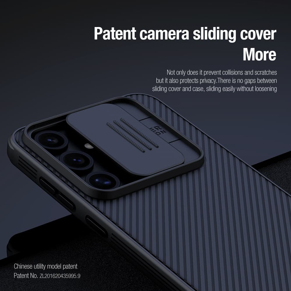 Zadní kryt Nillkin CamShield PRO pro Samsung S24 FE černý - náhled 3