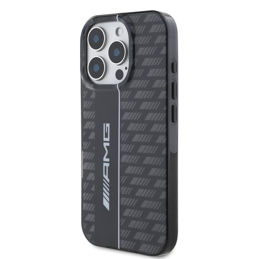 Zadní kryt AMG Carbon Pattern pro iPhone 16 Pro Max Black - náhled 3