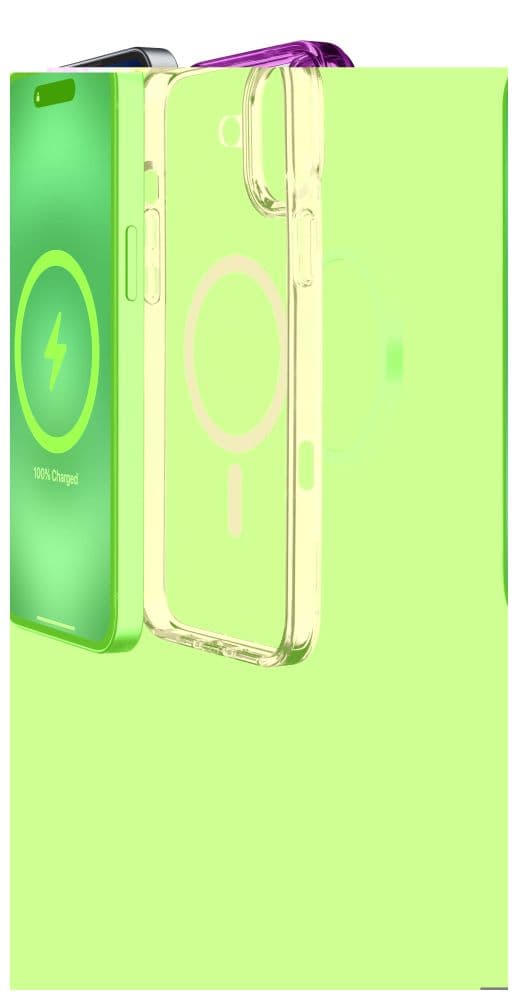 Zadní kryt Cellularline Iconic Mag s podporou Magsafe pro Apple iPhone 16, čirý / růžový - náhled 3