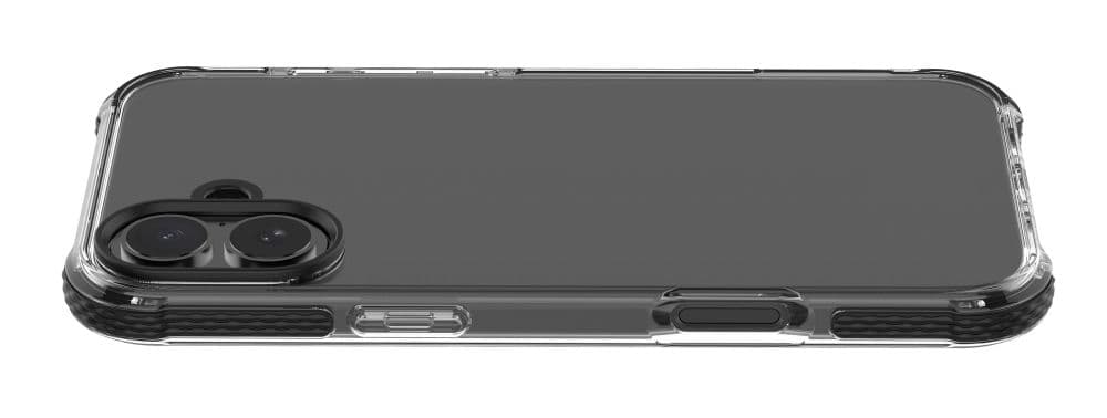 Ultra ochranné pouzdro Cellularline Tetra Force Strong Guard pro Apple iPhone 16 Plus, 2 stupně ochrany, transparentní - náhled 3