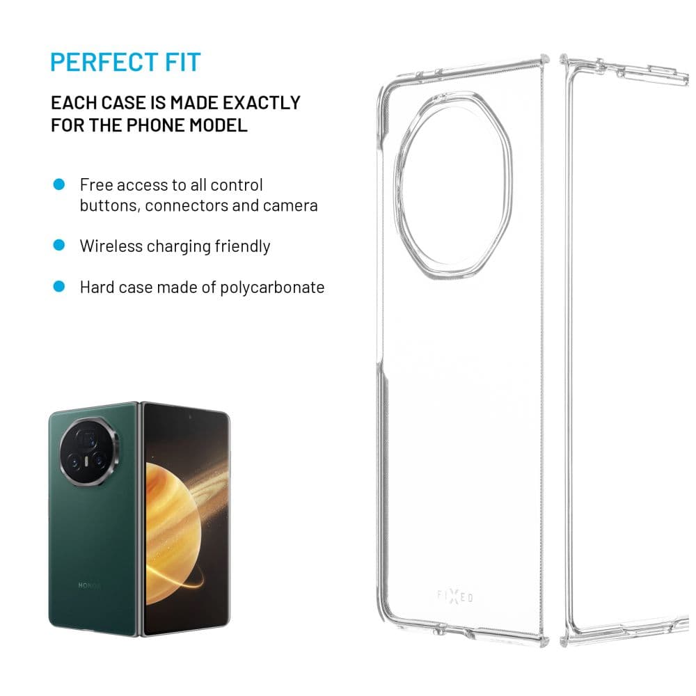 Ochranné pouzdro FIXED Pure pro Honor Magic V3, čiré - náhled 3