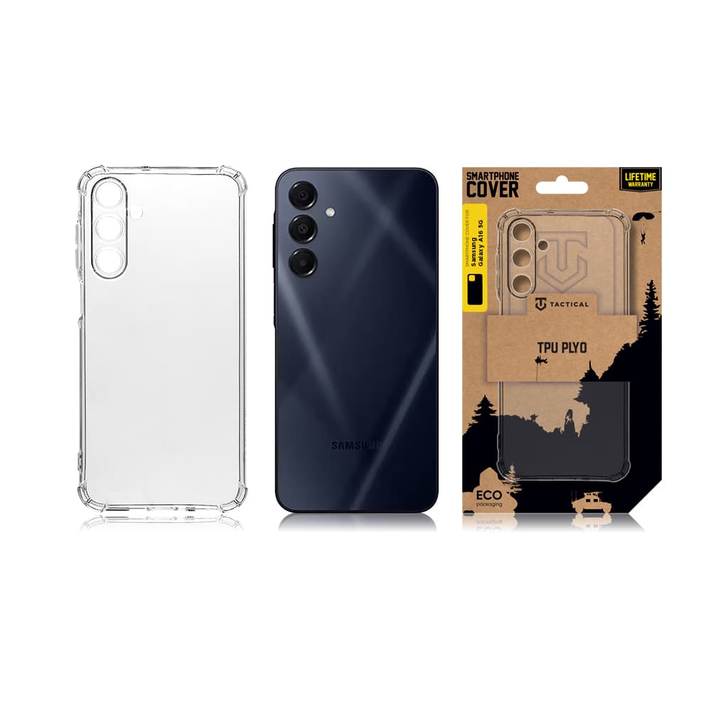 Zadní kryt Tactical Plyo pro Samsung A16 5G průhledný - náhled 3