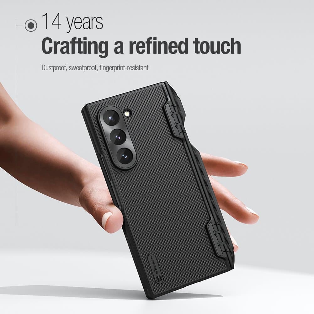 Zadní kryt Nillkin Super Frosted FOLD Slot pro Samsung Galaxy Z Fold 6 Black - náhled 3