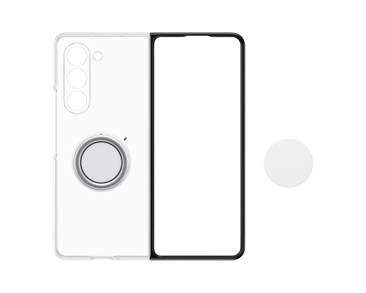 Zadní kryt EF-XF946CTE Samsung Clear Gadget pro Galaxy Z Fold 5 Transparent - náhled 3