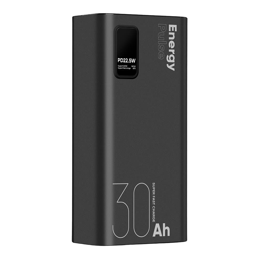 Powerbanka OBAL:ME EnergyPulse 30000mAh 22.5W černá - náhled 3