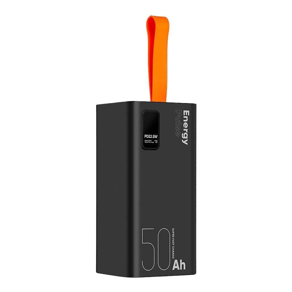 Powerbanka OBAL:ME EnergyPulse 50000mAh 22.5W černá - náhled 3