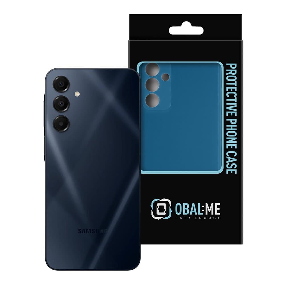 Zadní kryt OBAL:ME Matte TPU pro Samsung A16 5G Dark Blue - náhled 3